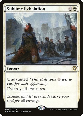 Sublime Exhalation [Commander Anthology Volume II] | Good Games Cannington