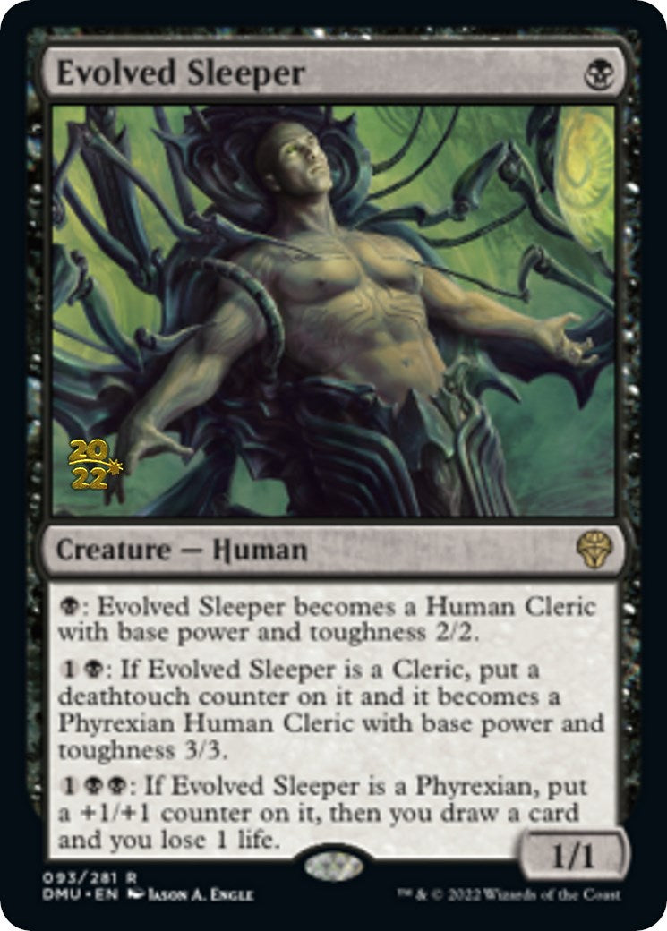 Evolved Sleeper [Dominaria United Prerelease Promos] | Good Games Cannington