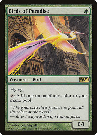 Birds of Paradise [Magic 2011] | Good Games Cannington