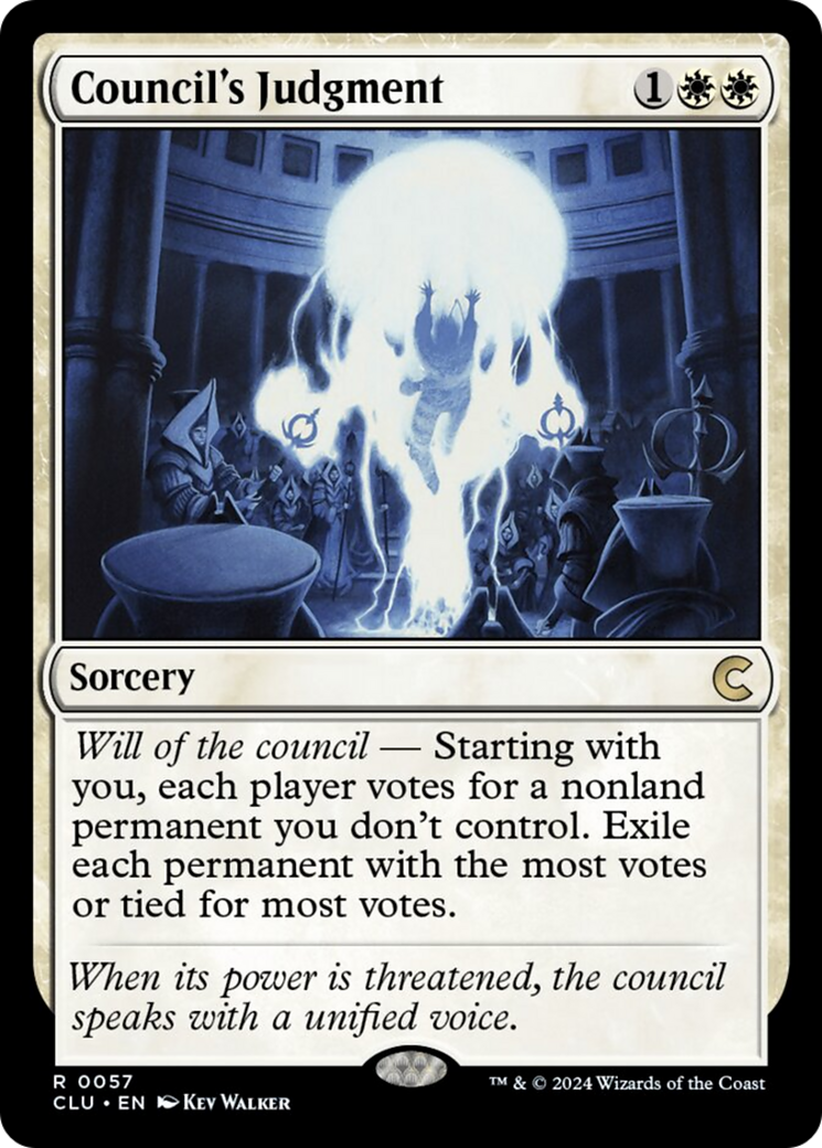 Council's Judgment [Ravnica: Clue Edition] | Good Games Cannington