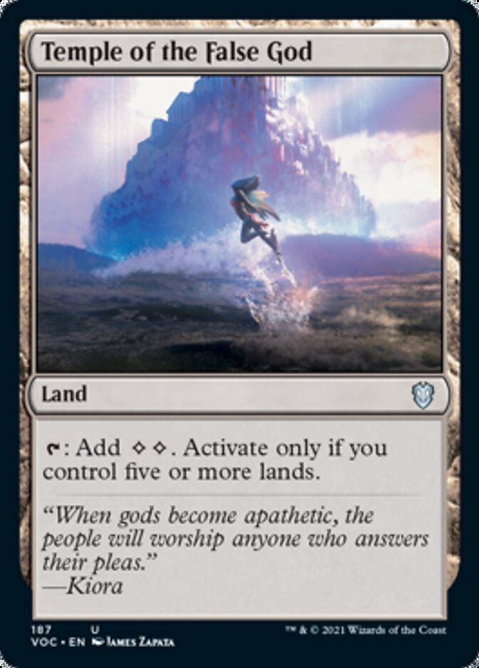 Temple of the False God [Innistrad: Crimson Vow Commander] | Good Games Cannington