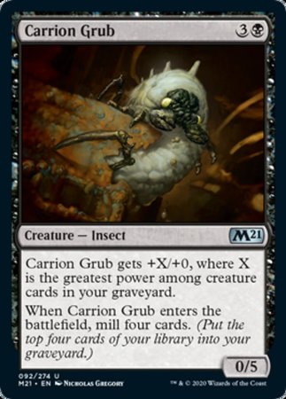 Carrion Grub [Core Set 2021] | Good Games Cannington