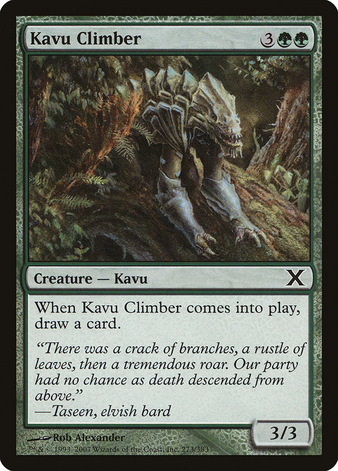 Kavu Climber [Tenth Edition] | Good Games Cannington