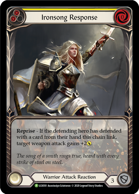 Ironsong Response (Yellow) [LGS030] | Good Games Cannington