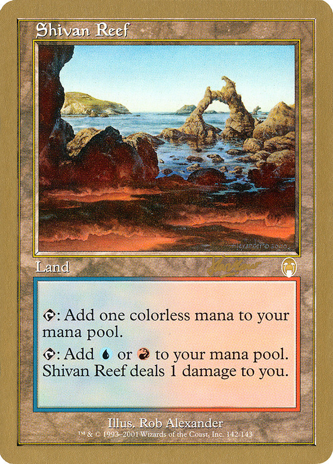 Shivan Reef (Sim Han How) [World Championship Decks 2002] | Good Games Cannington