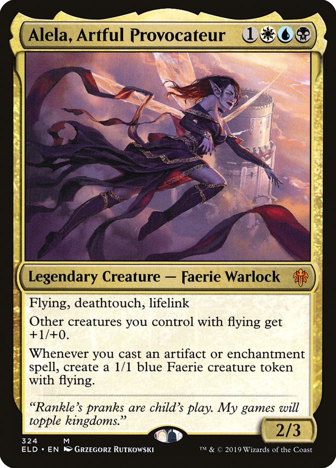 Alela, Artful Provocateur [Throne of Eldraine] | Good Games Cannington