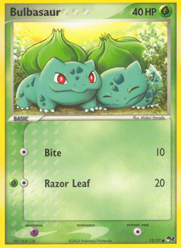 Bulbasaur (12/17) [POP Series 2] | Good Games Cannington