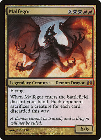 Malfegor [Commander 2011] | Good Games Cannington