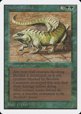 Thicket Basilisk [Unlimited Edition] | Good Games Cannington