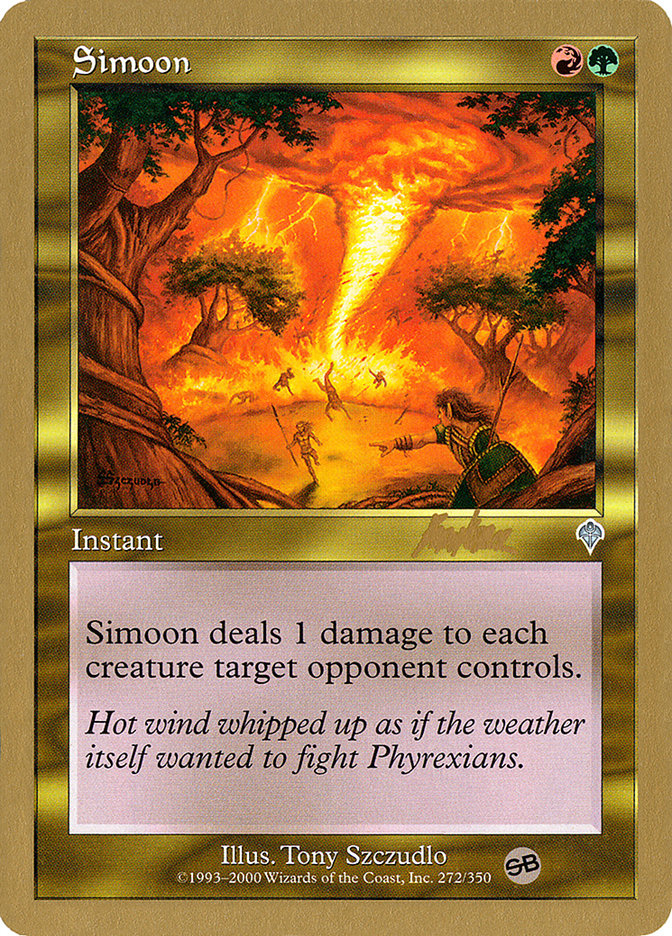 Simoon (Brian Kibler) (SB) [World Championship Decks 2002] | Good Games Cannington