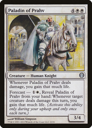 Paladin of Prahv [Duel Decks: Knights vs. Dragons] | Good Games Cannington