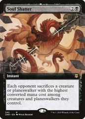 Soul Shatter (Extended Art) [Zendikar Rising] | Good Games Cannington