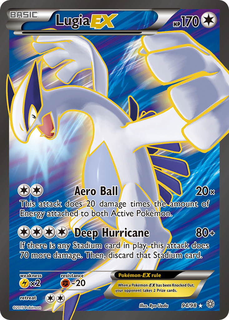 Lugia EX (94/98) [XY: Ancient Origins] | Good Games Cannington