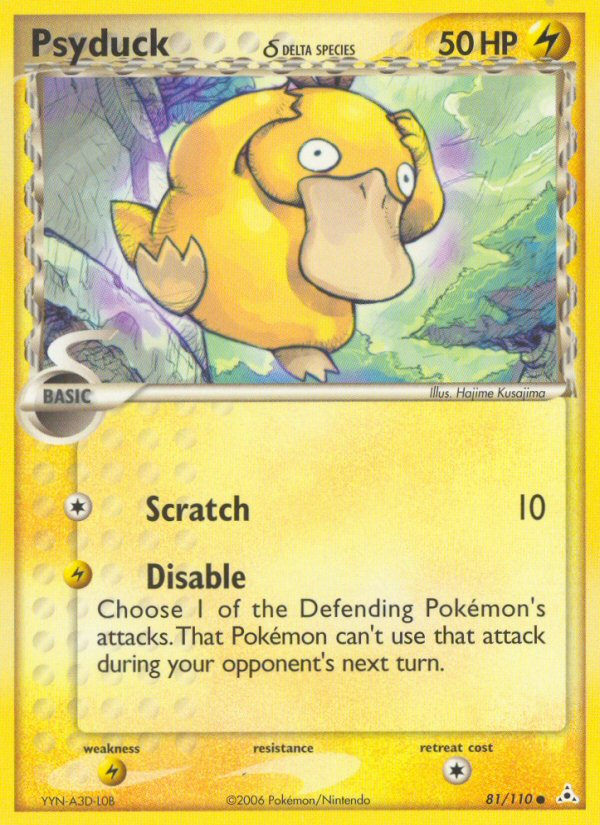 Psyduck (81/110) (Delta Species) [EX: Holon Phantoms] | Good Games Cannington