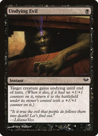 Undying Evil [Dark Ascension] | Good Games Cannington