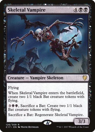 Skeletal Vampire [Commander 2017] | Good Games Cannington