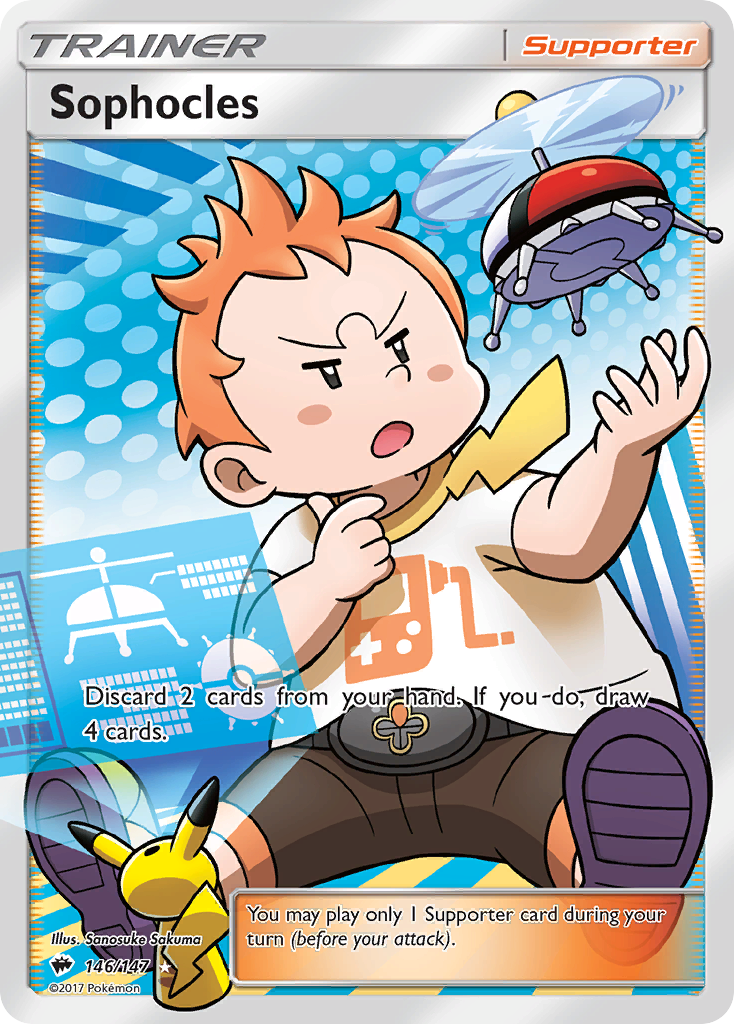 Sophocles (146/147) [Sun & Moon: Burning Shadows] | Good Games Cannington