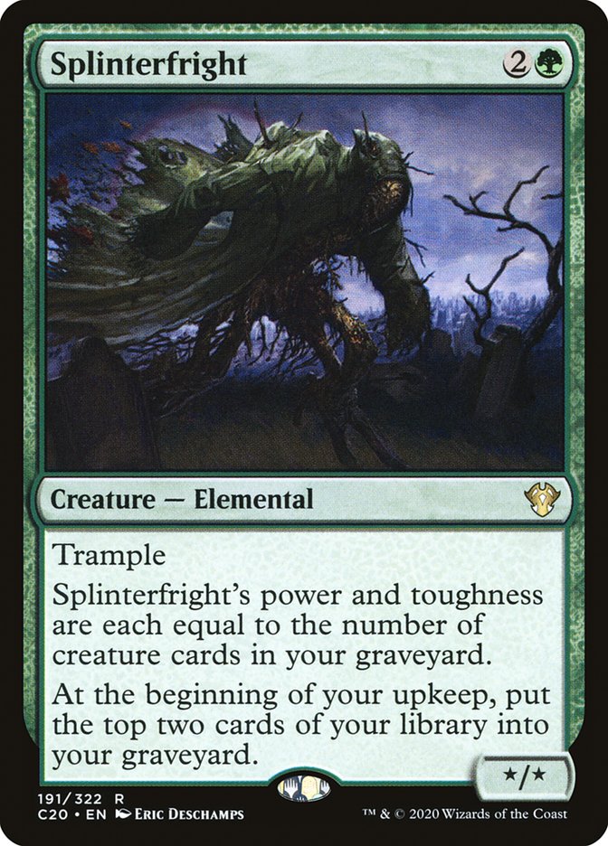 Splinterfright [Commander 2020] | Good Games Cannington
