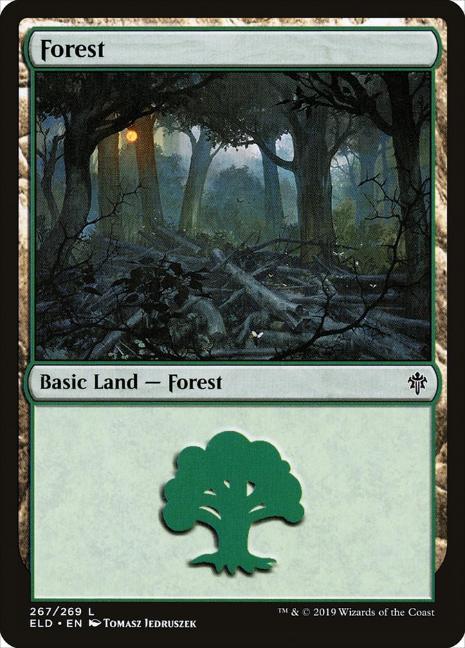 Forest (267) [Throne of Eldraine] | Good Games Cannington