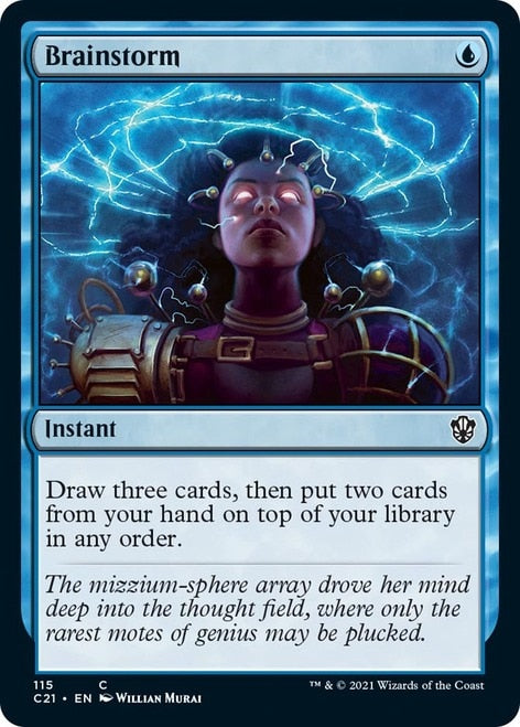 Brainstorm [Commander 2021] | Good Games Cannington