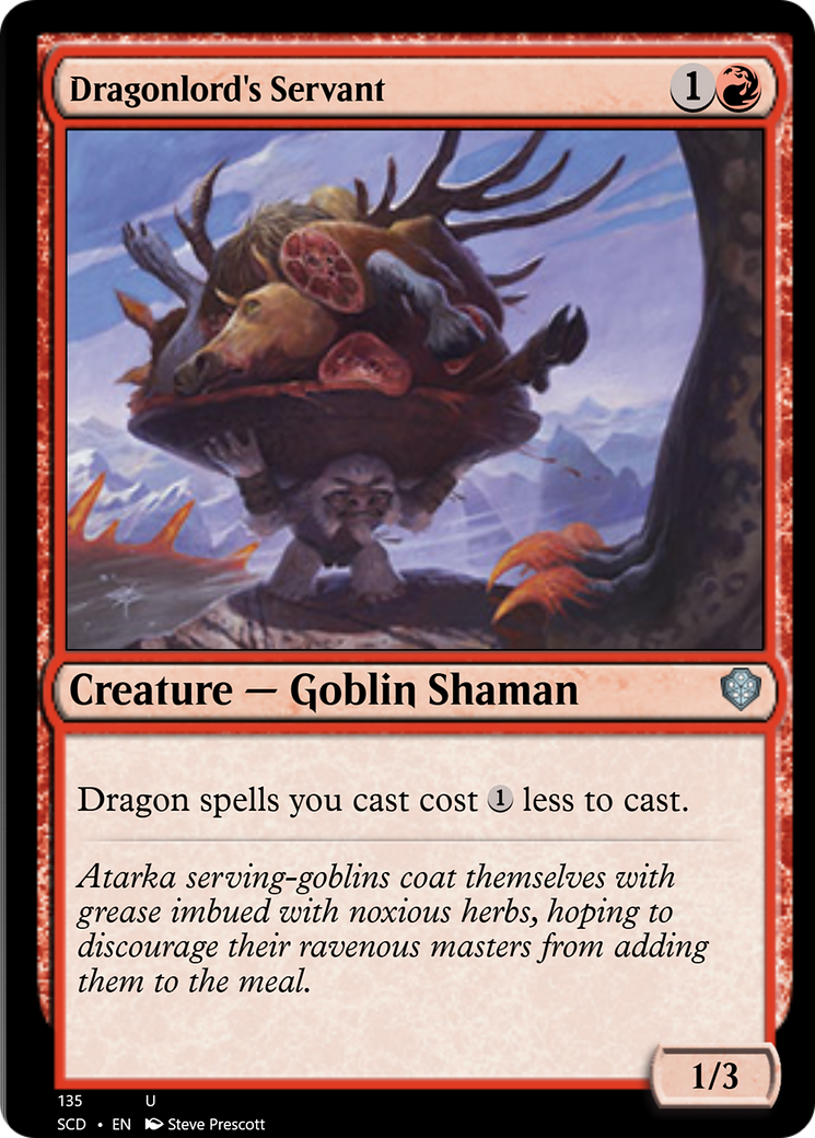 Dragonlord's Servant [Starter Commander Decks] | Good Games Cannington