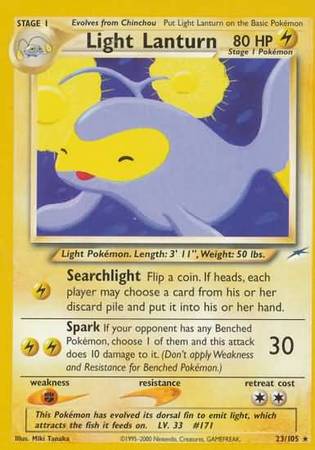 Light Lanturn (23/105) [Neo Destiny Unlimited] | Good Games Cannington