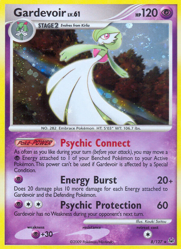 Gardevoir (8/127) (Theme Deck Exclusive) [Platinum: Base Set] | Good Games Cannington