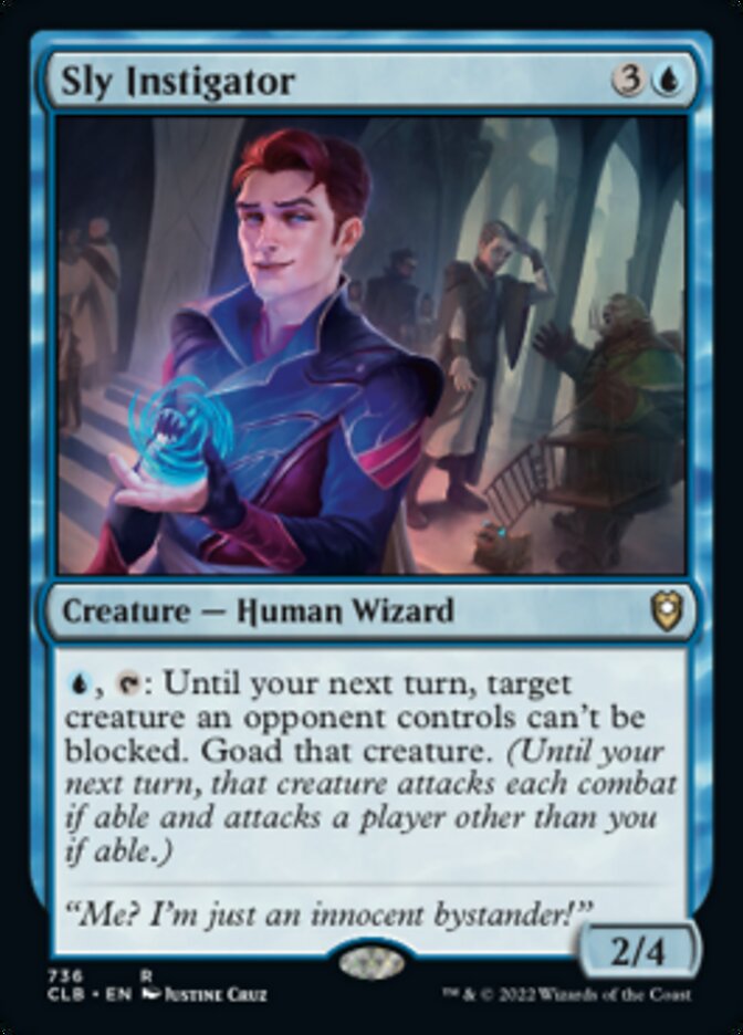 Sly Instigator [Commander Legends: Battle for Baldur's Gate] | Good Games Cannington