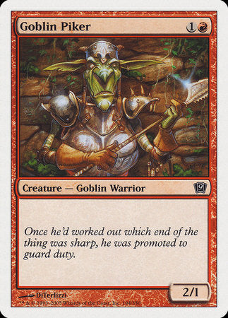 Goblin Piker [Ninth Edition] | Good Games Cannington