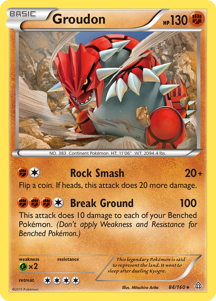 Groudon (84/160) [XY: Primal Clash] | Good Games Cannington