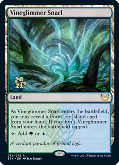 Vineglimmer Snarl [Strixhaven: School of Mages Prerelease Promos] | Good Games Cannington