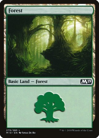 Forest (279) [Core Set 2019] | Good Games Cannington