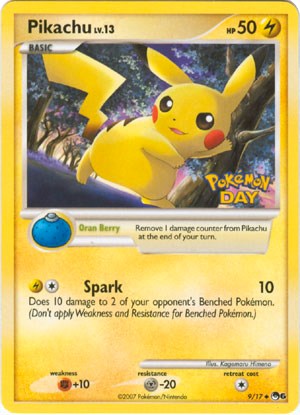 Pikachu (9/17) (Pokemon Day) [POP Series 6] | Good Games Cannington