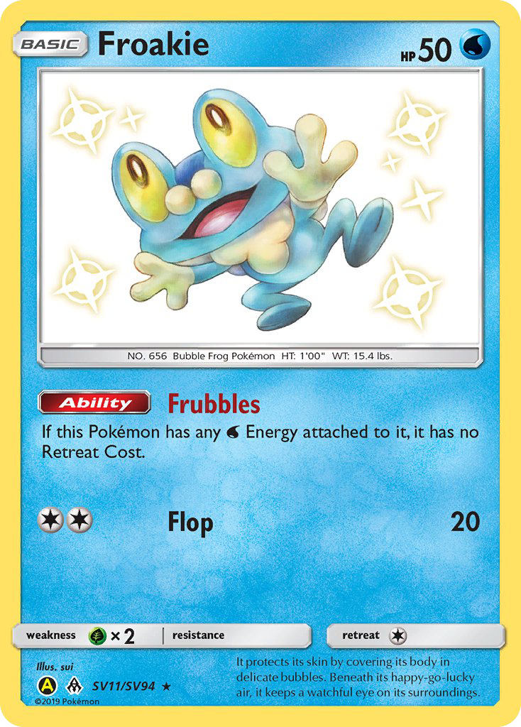 Froakie (SV11/SV94) [Sun & Moon: Hidden Fates - Shiny Vault] | Good Games Cannington