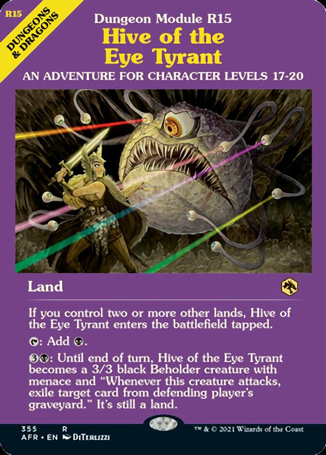 Hive of the Eye Tyrant (Dungeon Module) [Dungeons & Dragons: Adventures in the Forgotten Realms] | Good Games Cannington