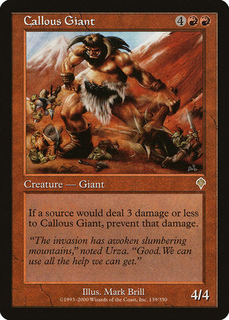 Callous Giant [Invasion] | Good Games Cannington