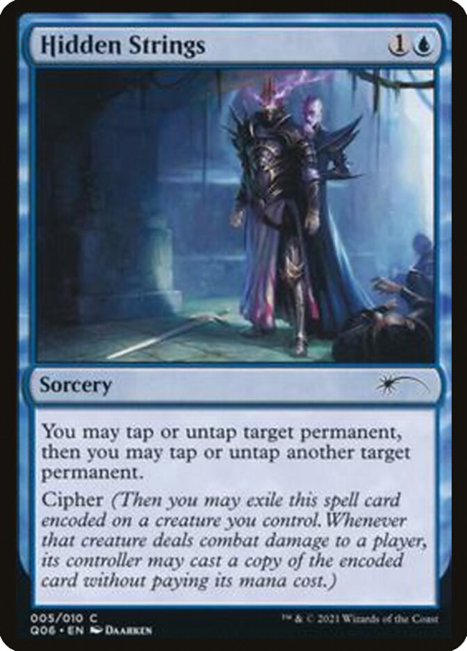 Hidden Strings [Pioneer Challenger Decks 2021] | Good Games Cannington