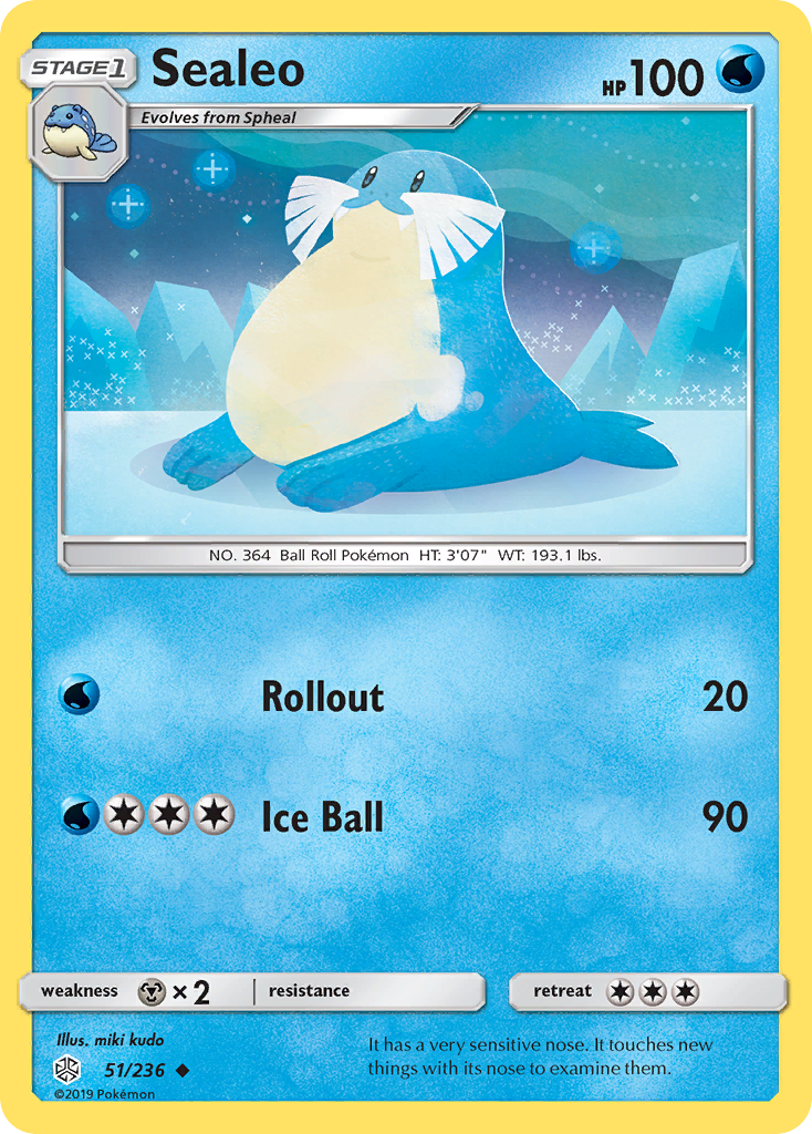 Sealeo (51/236) [Sun & Moon: Cosmic Eclipse] | Good Games Cannington
