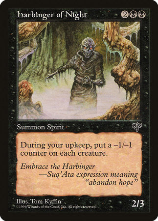 Harbinger of Night [Mirage] | Good Games Cannington