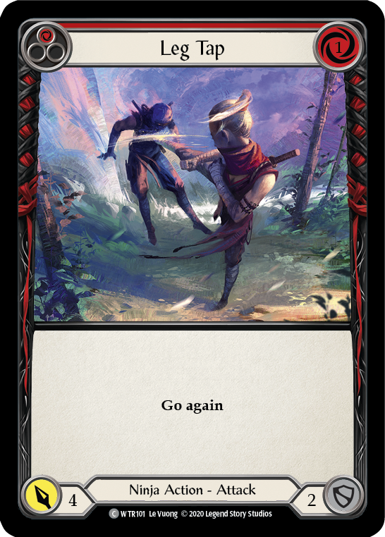 Leg Tap (Red) [U-WTR101] (Welcome to Rathe Unlimited)  Unlimited Normal | Good Games Cannington