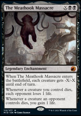 The Meathook Massacre (Promo Pack) [Innistrad: Midnight Hunt Promos] | Good Games Cannington