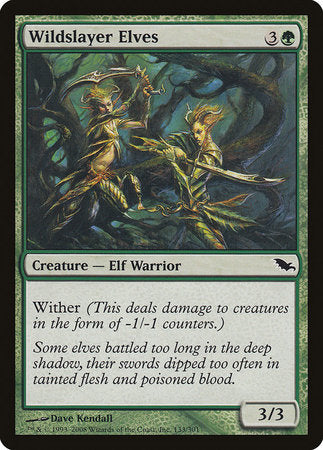 Wildslayer Elves [Shadowmoor] | Good Games Cannington