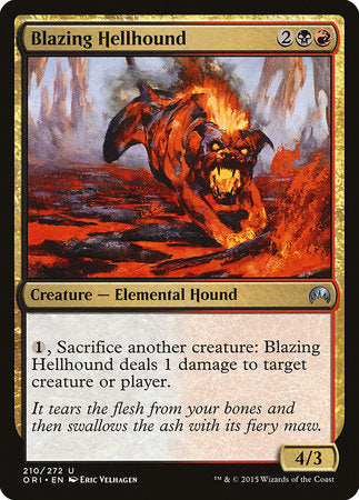 Blazing Hellhound [Magic Origins] | Good Games Cannington
