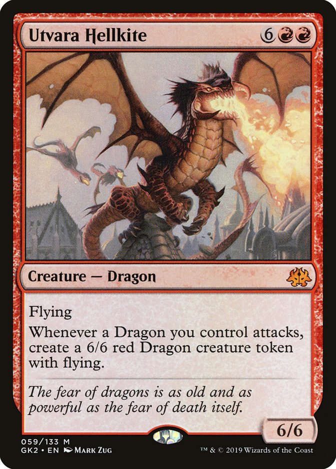Utvara Hellkite [Ravnica Allegiance Guild Kit] | Good Games Cannington