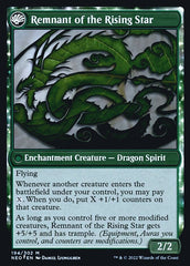 Jugan Defends the Temple // Remnant of the Rising Star [Kamigawa: Neon Dynasty Prerelease Promos] | Good Games Cannington