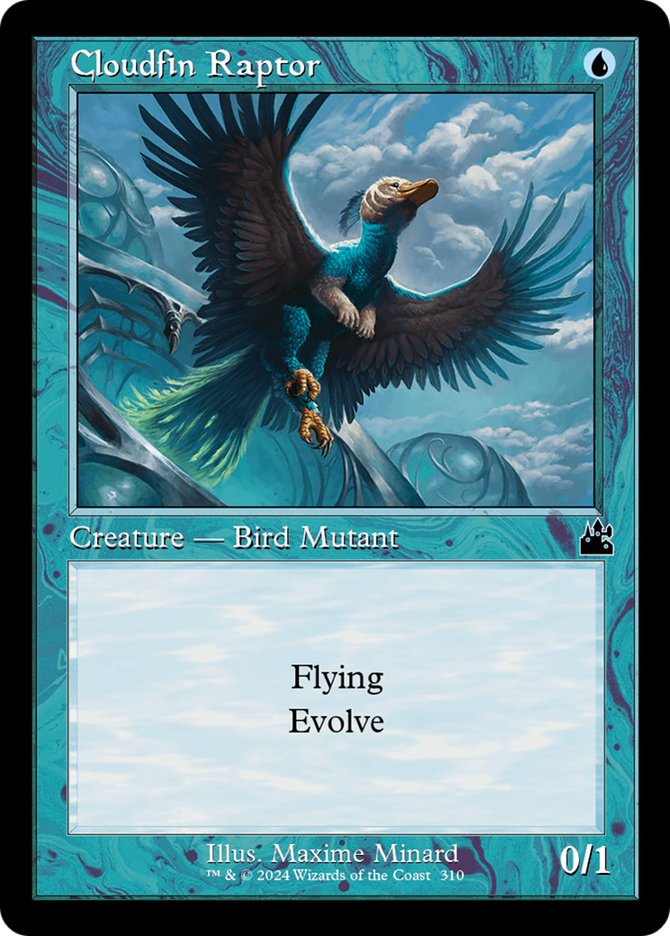 Cloudfin Raptor (Retro Frame) [Ravnica Remastered] | Good Games Cannington