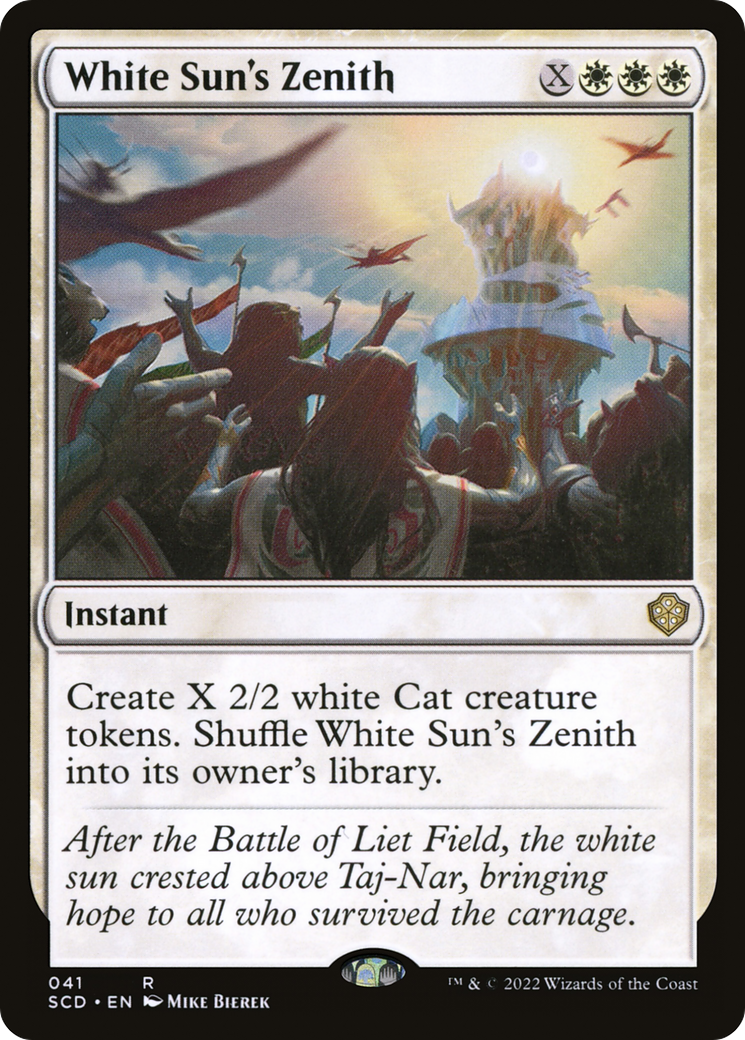 White Sun's Zenith [Starter Commander Decks] | Good Games Cannington