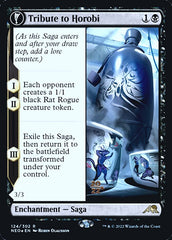 Tribute to Horobi // Echo of Death's Wail [Kamigawa: Neon Dynasty Prerelease Promos] | Good Games Cannington