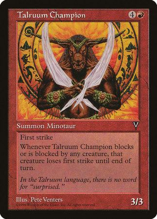 Talruum Champion [Visions] | Good Games Cannington
