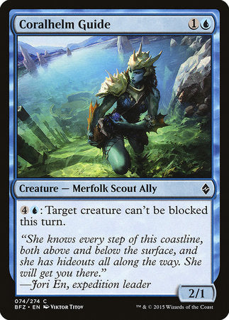 Coralhelm Guide [Battle for Zendikar] | Good Games Cannington